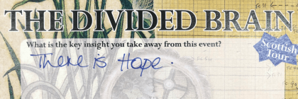 Divided brain There is Hope